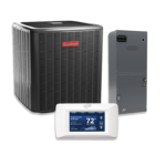 Goodman 3 Ton 20 SEER Multi-Position Two Stage Variable Speed Split Heat Pump Inverter with Communicating Thermostat